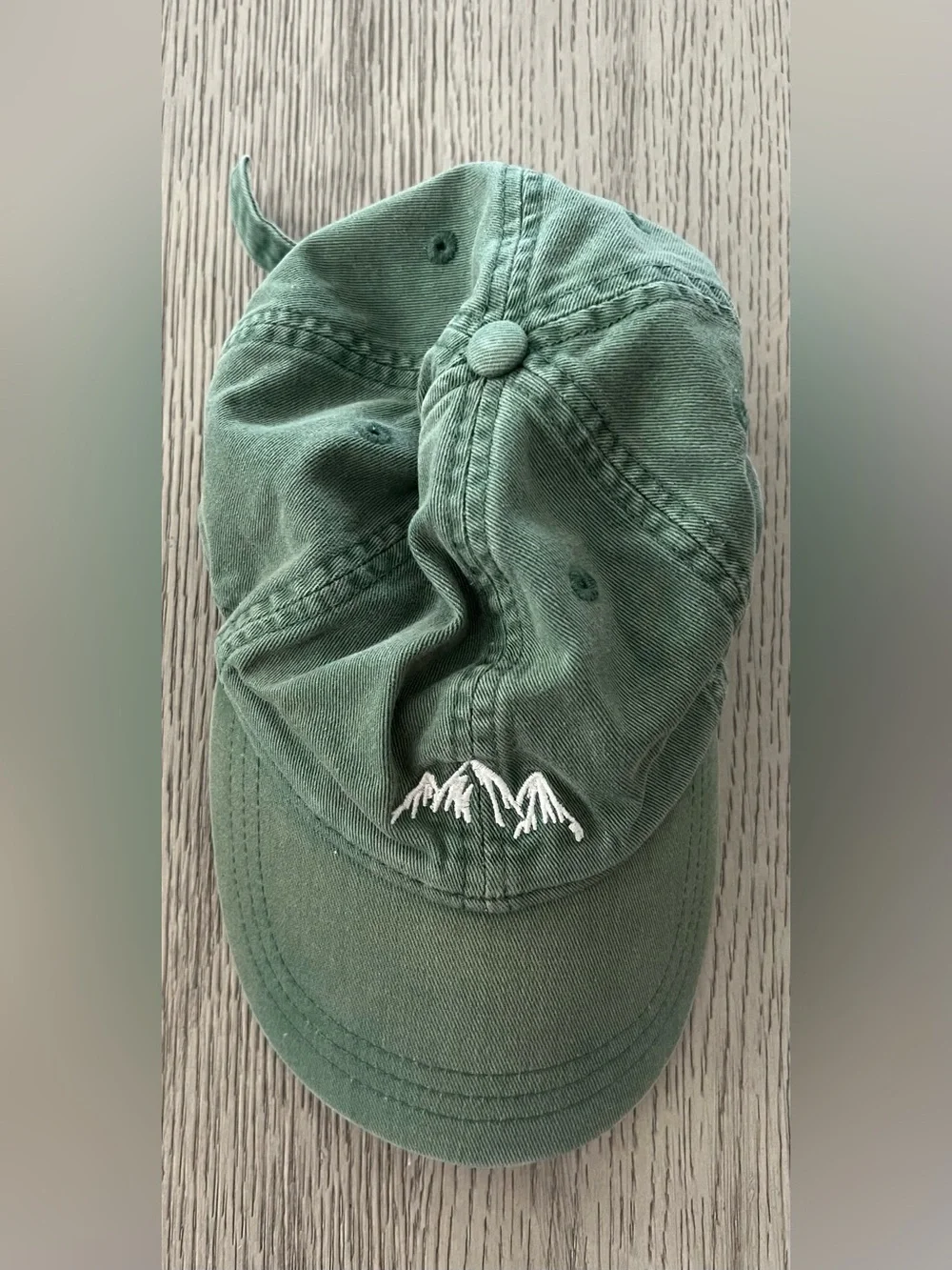 J. Crew Teal Green Cotton Baseball Cap
